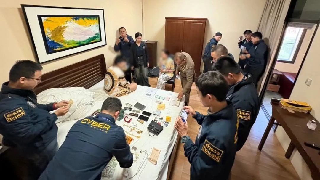 泰国新闻 2个月资金流动达6亿!中国女诈骗犯在泰被捕!住豪华别墅生活奢靡!